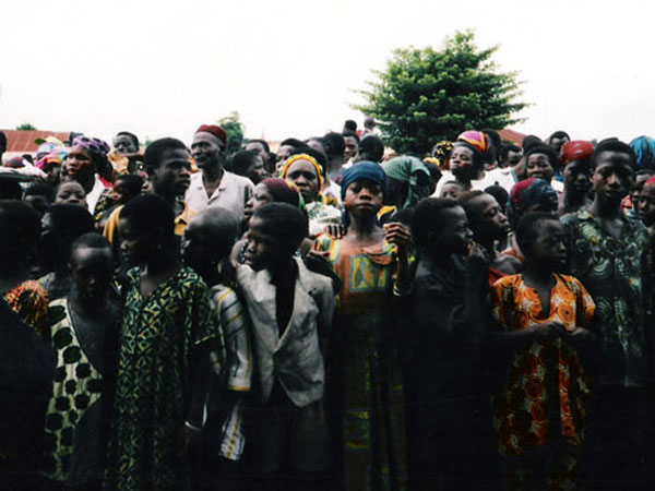 kids at yam festival